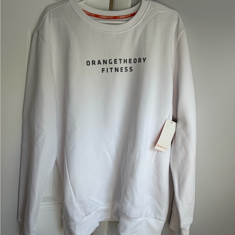 Orangetheory Fitness White Sweatshirt